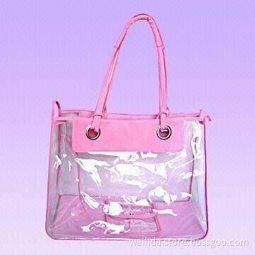 Transparent PVC Tote Bag Sized 44 x 19 x 32cm